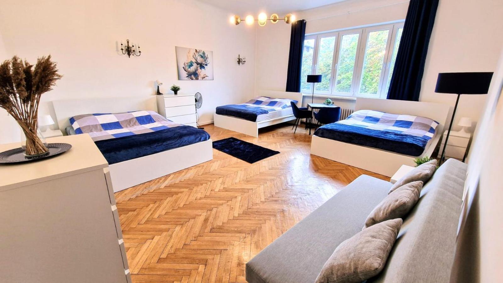 Unikatowe !Sienkiewicza Park Apartament 116 M Off Piotrkowska 3 Bedrooms Лодзь Экстерьер фото